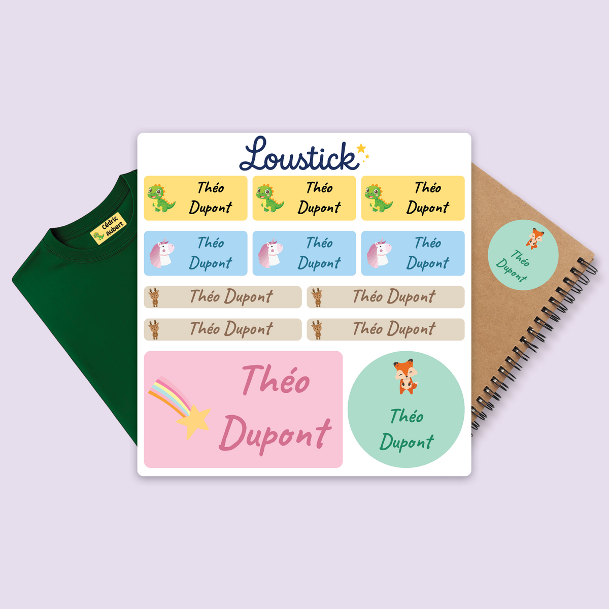 Pack Rentrée 5 formats