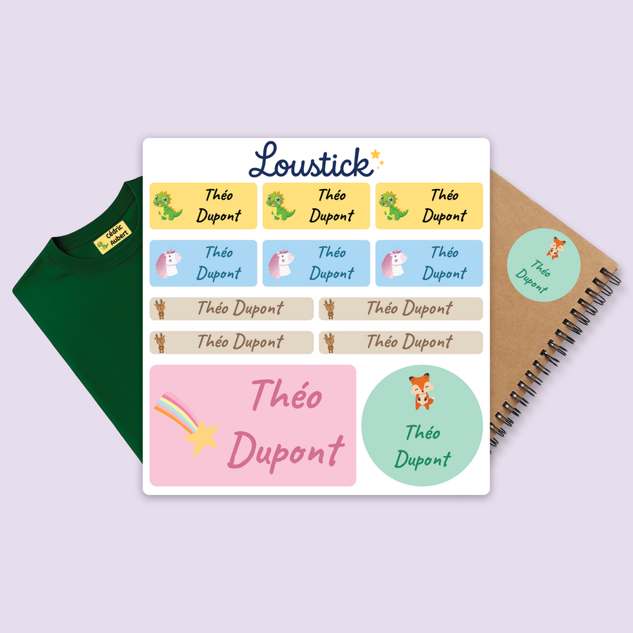 Pack Rentrée 5 formats